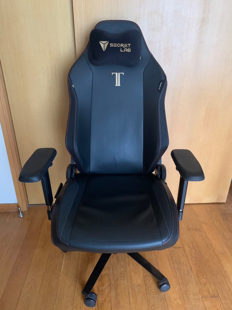 SecretLab TITAN EVO with Memory Foam Head Pillow, Furniture