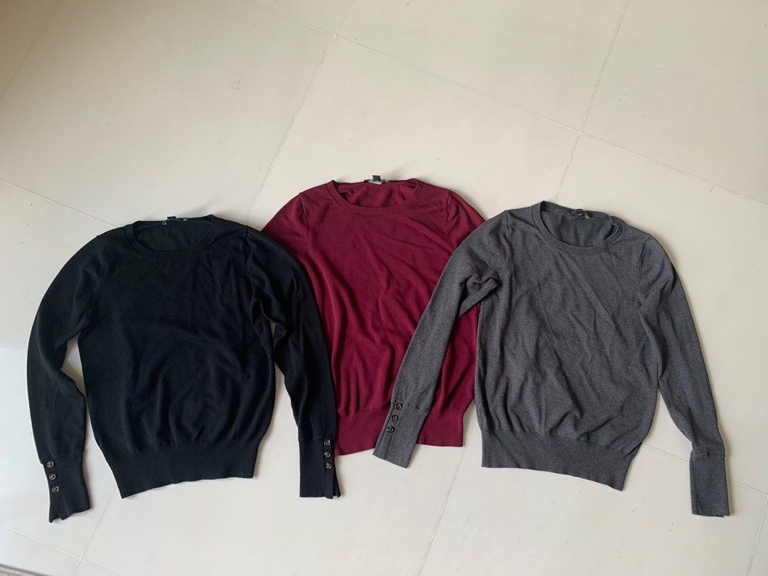 Set of 3 Ann Taylor sweaters size small Women s Fashion Tops