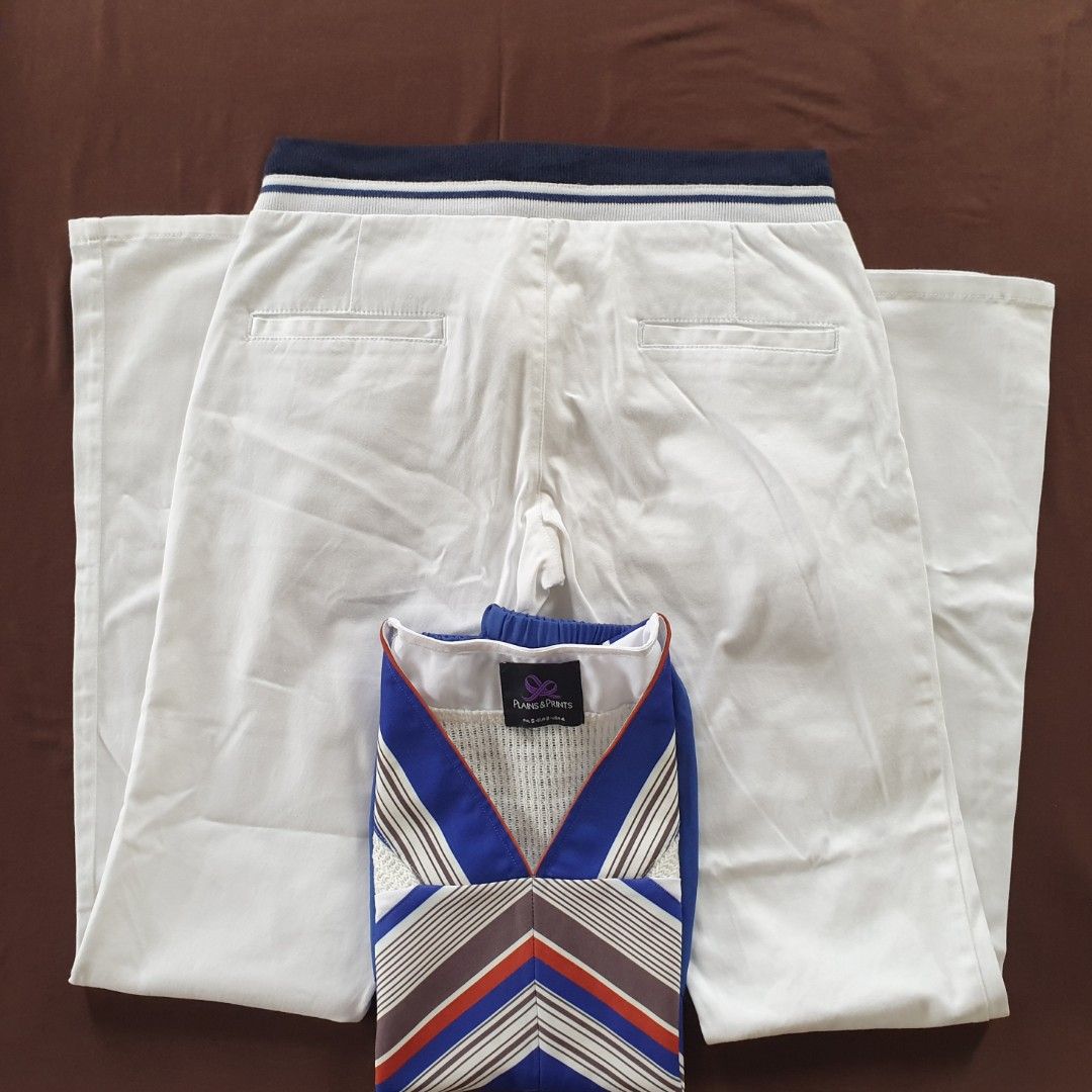 Set of Plains & Prints (Category: Other Bottoms) located in Bantay. Submitted by gigglesph (Listing ID 1236833089, Image 2). Description: Plains & Prints Top Plains & Prints Bottom No flaws Never worn Removed tag only.