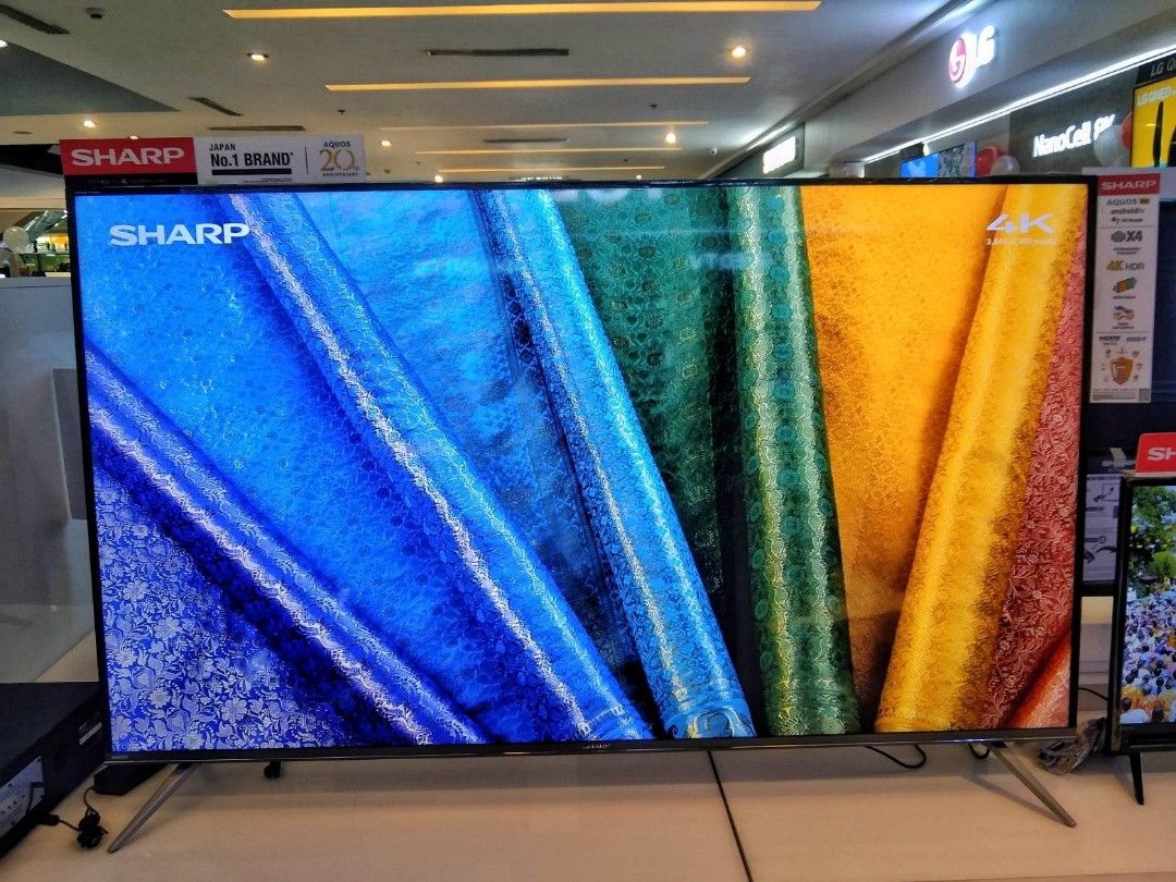 Sharp 4K UHD Android TV, TV & Home Appliances, TV & Entertainment, TV ...