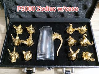 Shot glass zodiac set