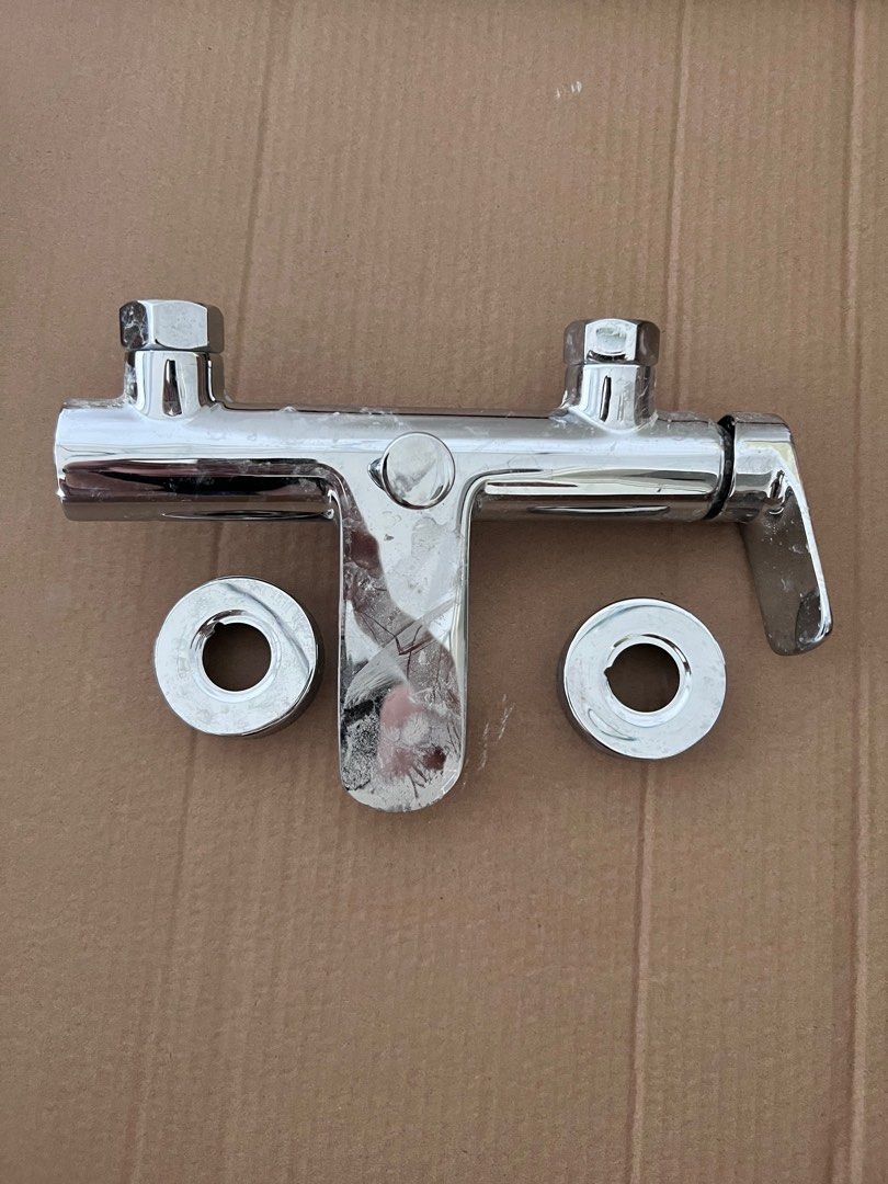 Shower set & mixer (hot & cold), Furniture & Home Living, Bathroom