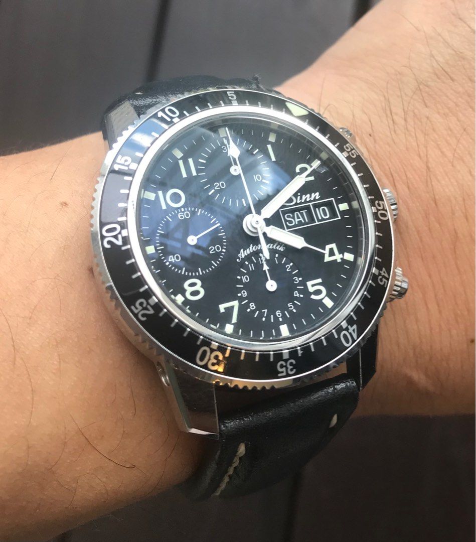 Sinn 103 St Sa Pilot Chronograph Men s Fashion Watches Accessories Watches on Carousell