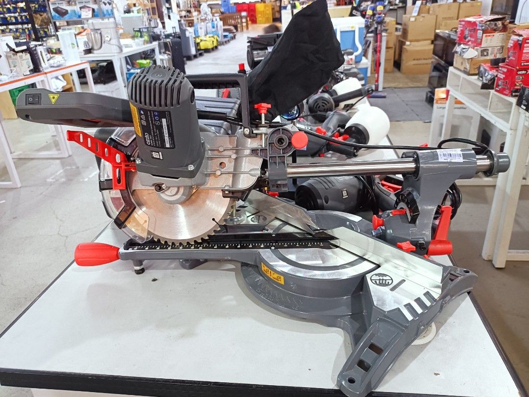 Ozito compound mitre saw and stand deals