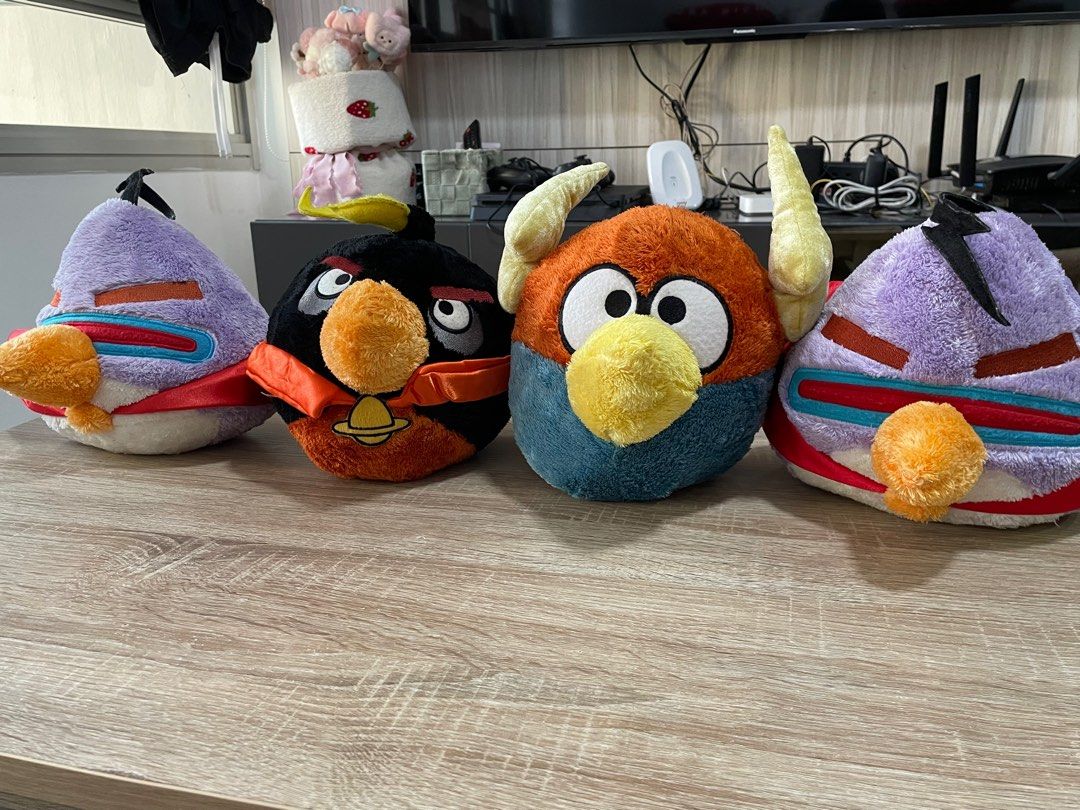 angry birds space plush
