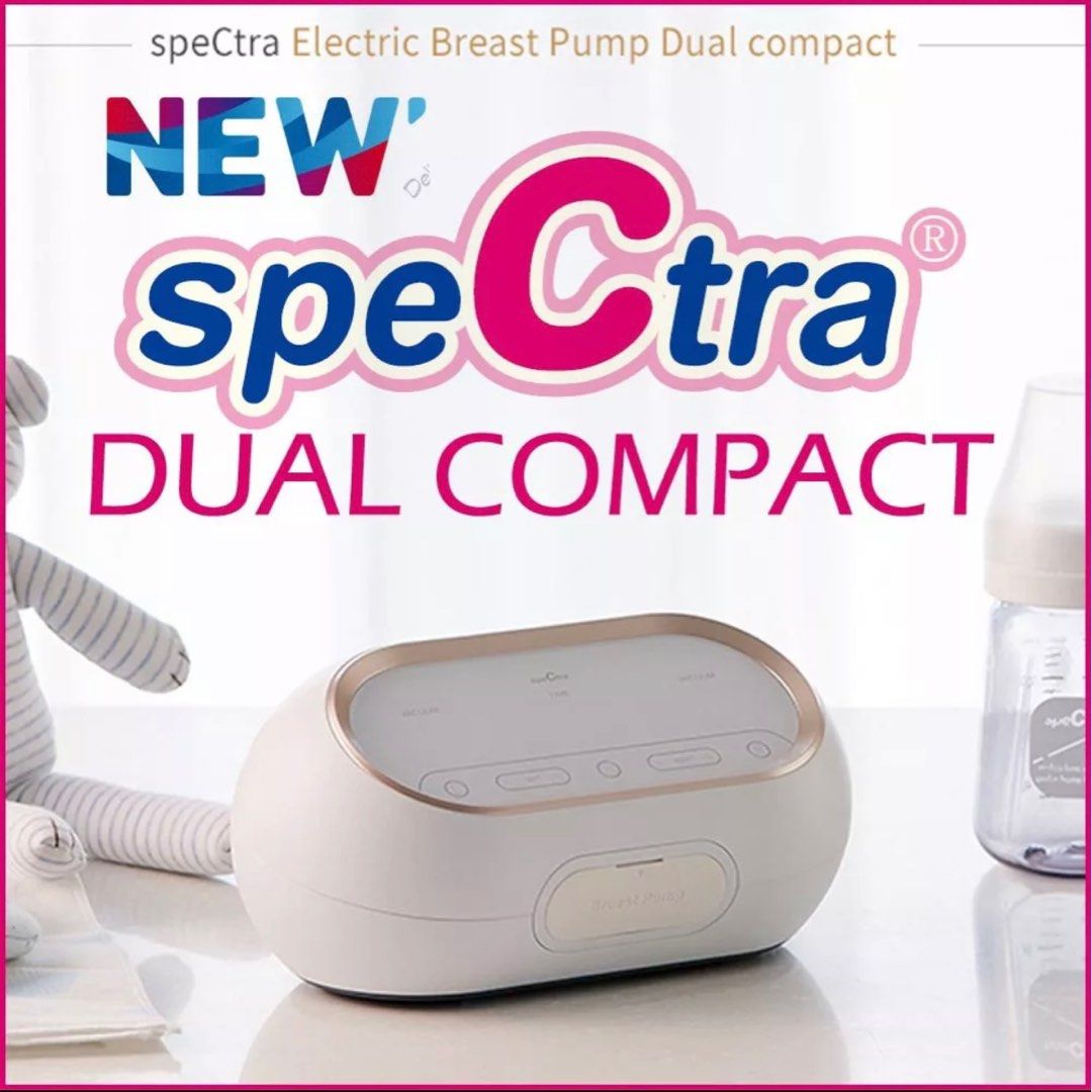 Preloved Spectra Dual Compact Breast Pump, Babies & Kids, Nursing