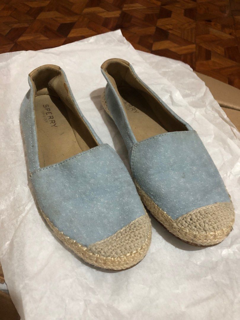 Sperry Top Sider Sunset Skimmer Espadrille Women 6 Blue Women s