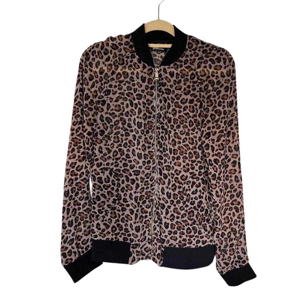 Stradivarius leopard deals coat