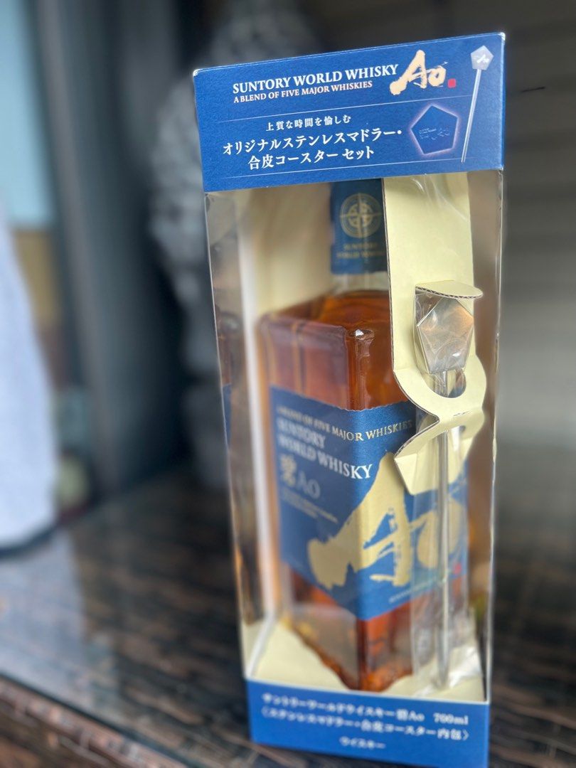 三得利Suntory 碧Ao World Whisky 700ml 日本別注版（日本引進）, 嘢食