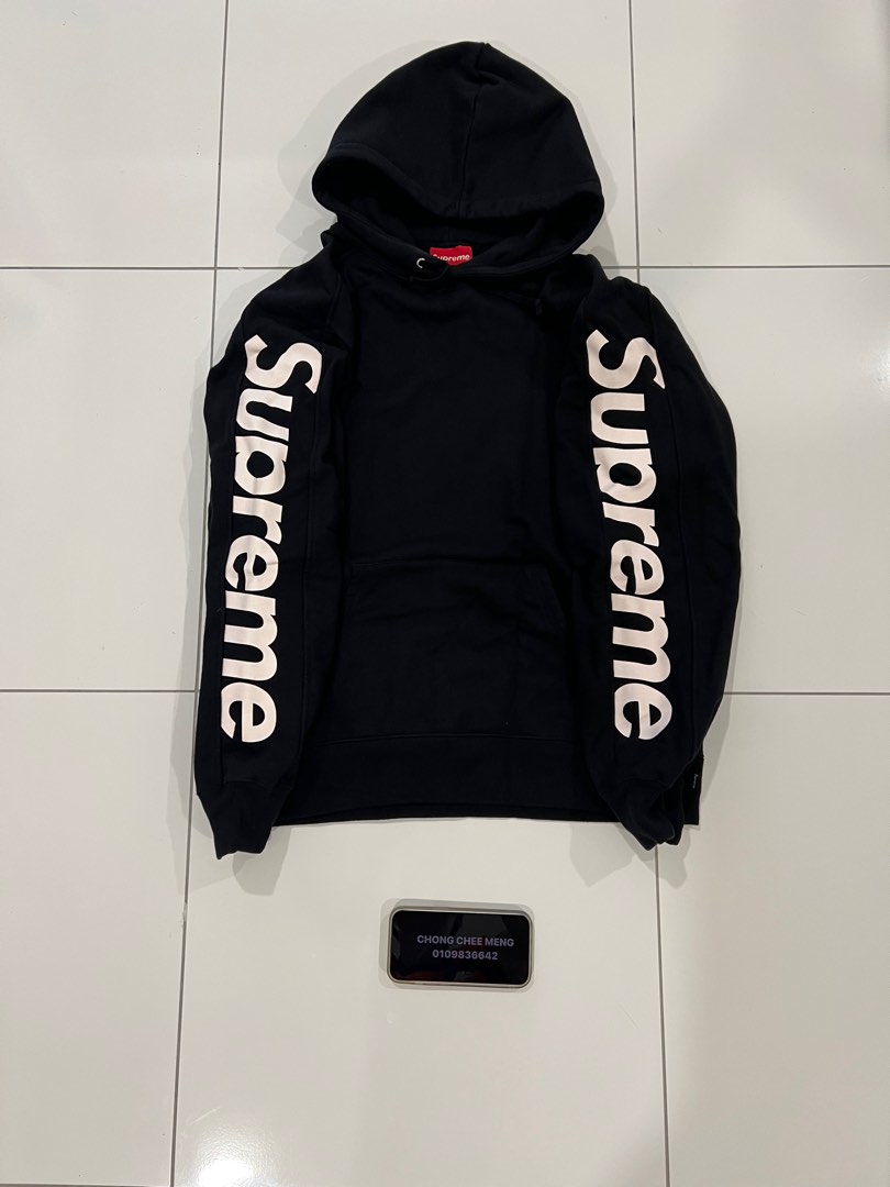 Supreme sideline hooded store