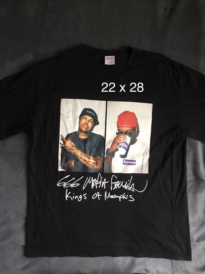Supreme Three 6 mafia 2012 Men s Fashion Activewear on Carousell