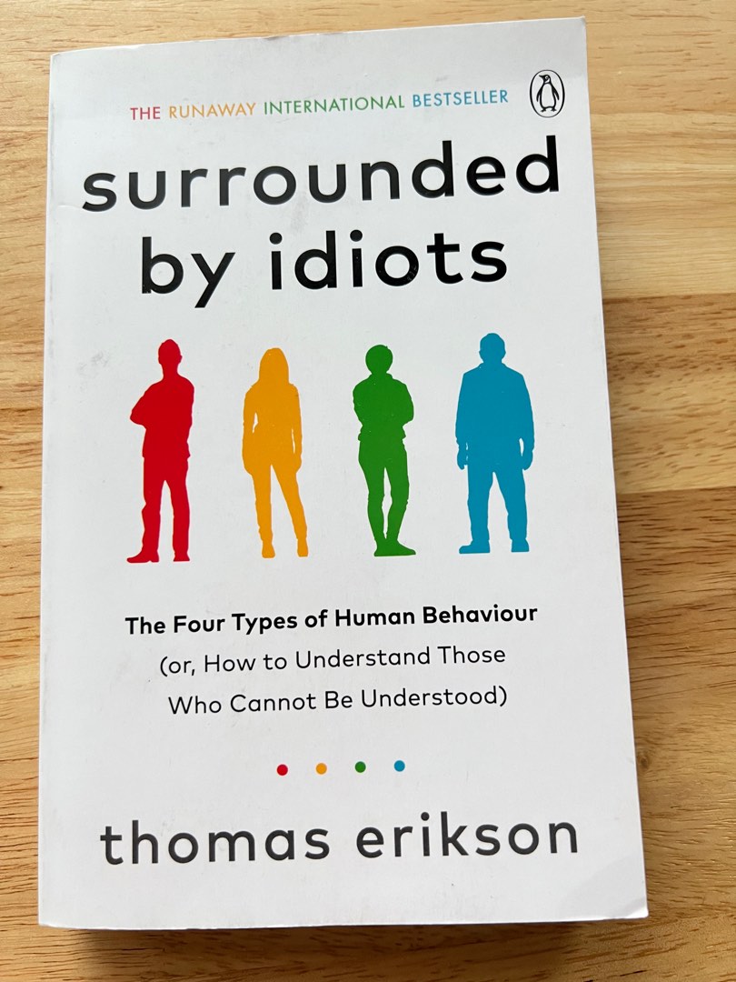 Thomas Erikson 3 Books Collection Set(Surrounded by Idiots, Surrounded by  Bad Bosses, Surrounded by Psychopaths)