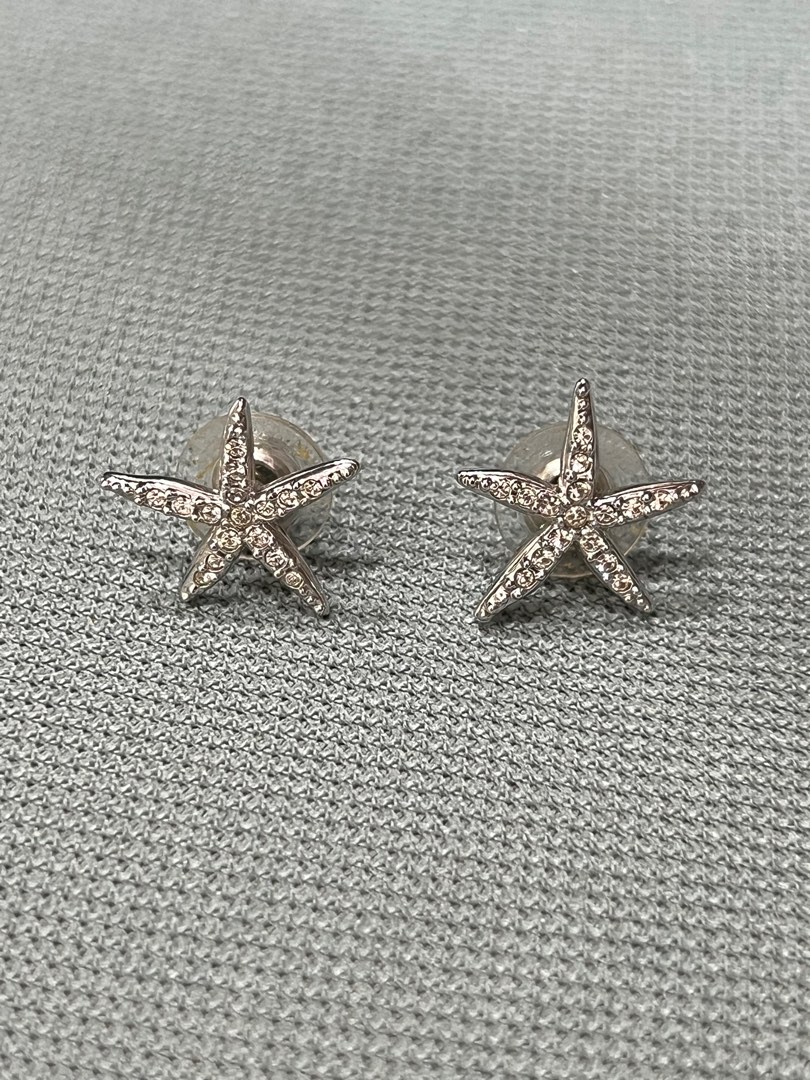 Swarovski starfish earrings Women s Fashion Jewelry Organisers Earrings on Carousell