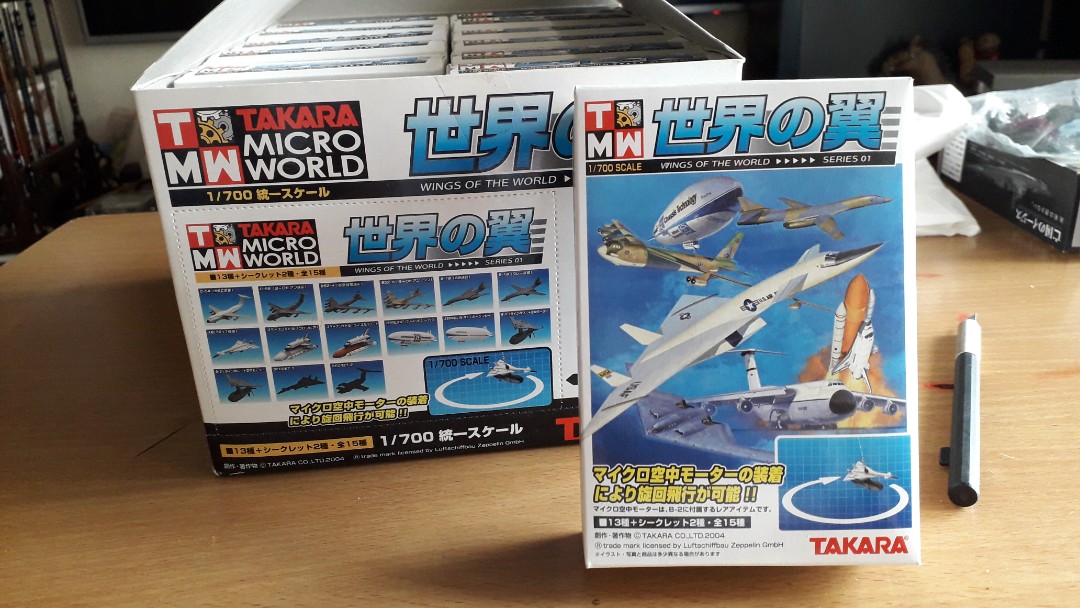 世界の翼 DX】1/700 SCALE TAKARA 12種類コンプリートセット プラモデル 玩具 - プラモデル