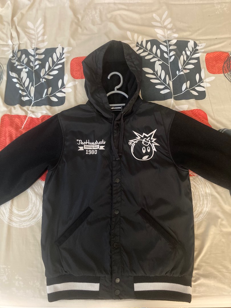The hundreds varsity jacket top