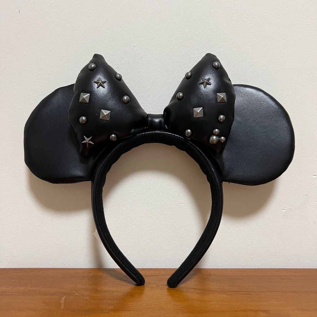 Tokyo Disneysea Disneyland Minnie Headband Leather, Women's Fashion
