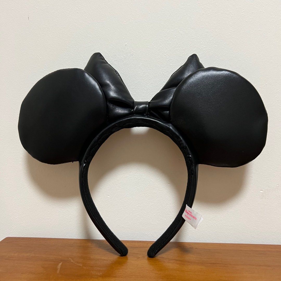 Tokyo Disneysea Disneyland Minnie Headband Leather, Women's Fashion