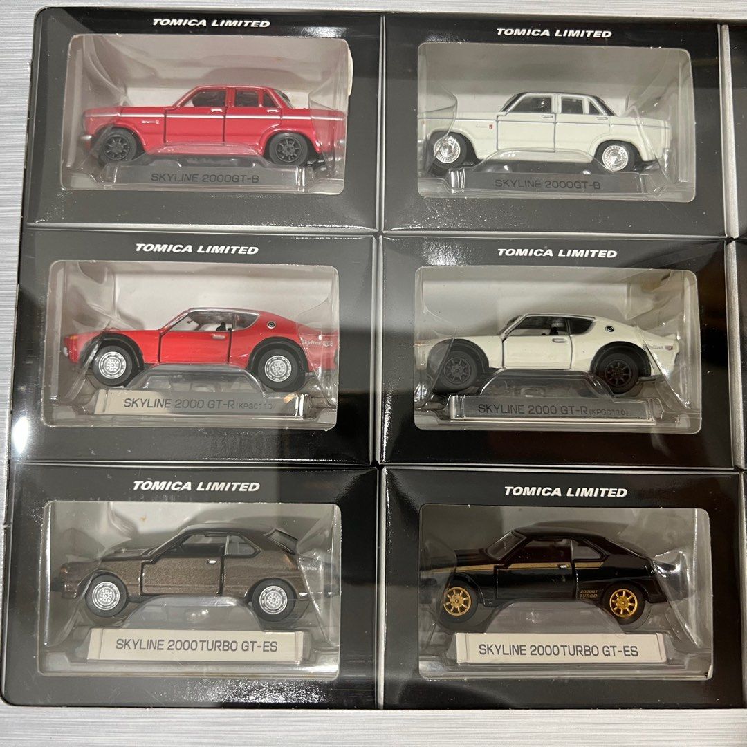 Amazon.co.jp: Tomica Limited Nissan Skyline 12MODELS VOL.2 R31-R34