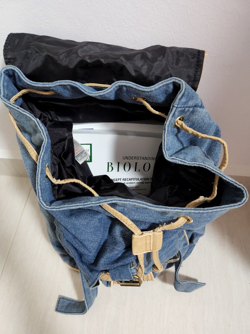 Topshop hotsell drawstring bag