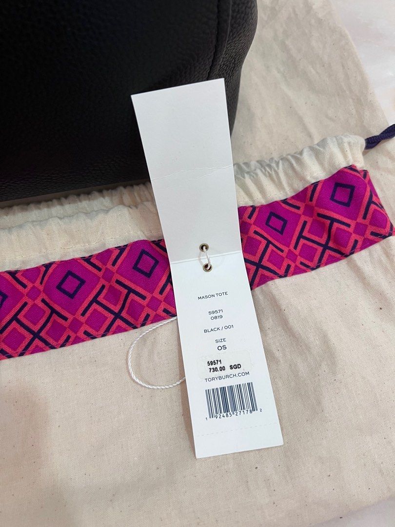 Tory burch mason tote best sale