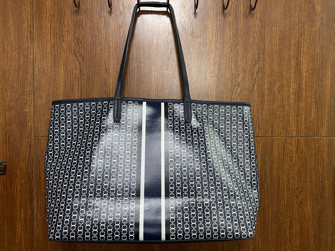 LargeTory Burch Gemini Link Tote black, Women's Fashion, Bags & Wallets, Tote  Bags on Carousell