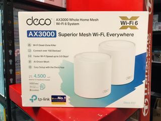 TP-Link Deco X50 AX3000 Whole Home Mesh WiFi 6 2PACK