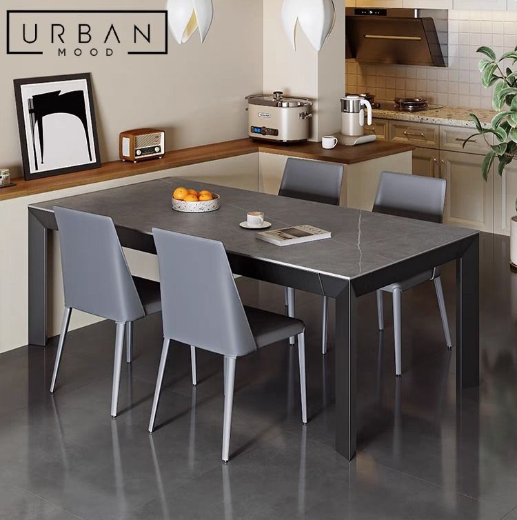 TRANCO Modern Dining Table & Chairs, Furniture & Home Living, Furniture ...