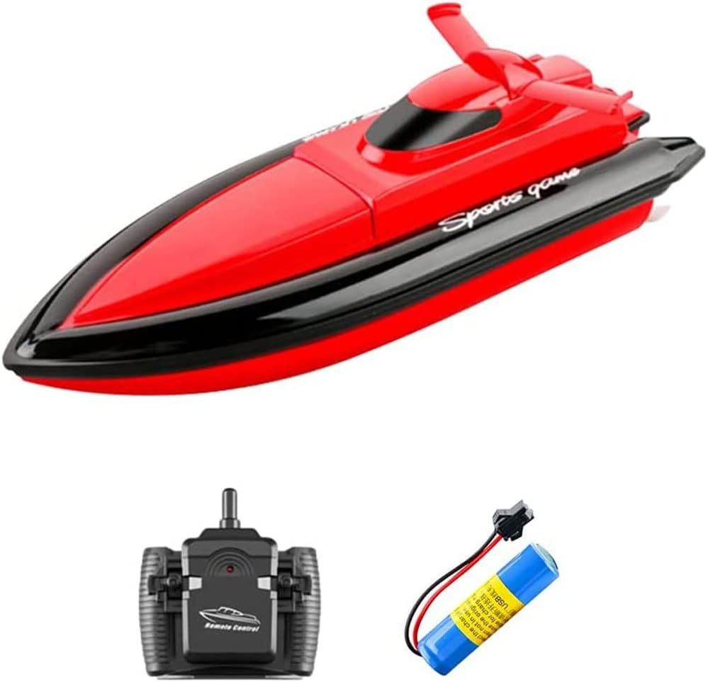 Rechargeable radio control cheap speedboat