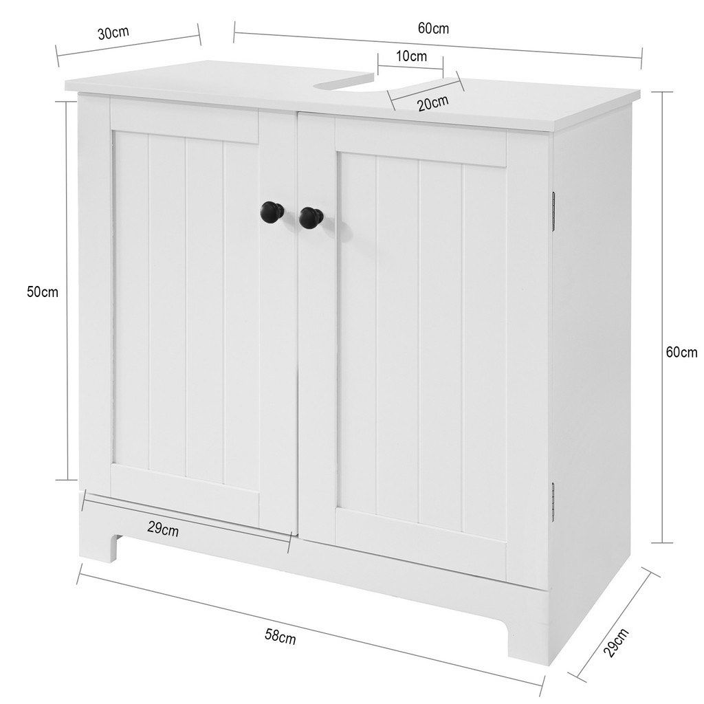 Priano 2 Door Under Sink Cabinet