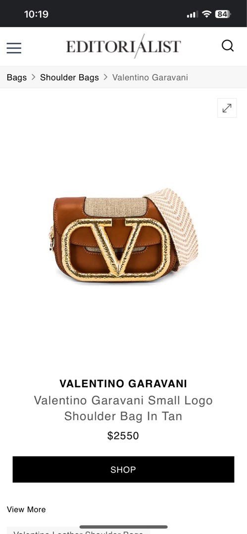 Valentino Garavani Vee Logo on Carousell