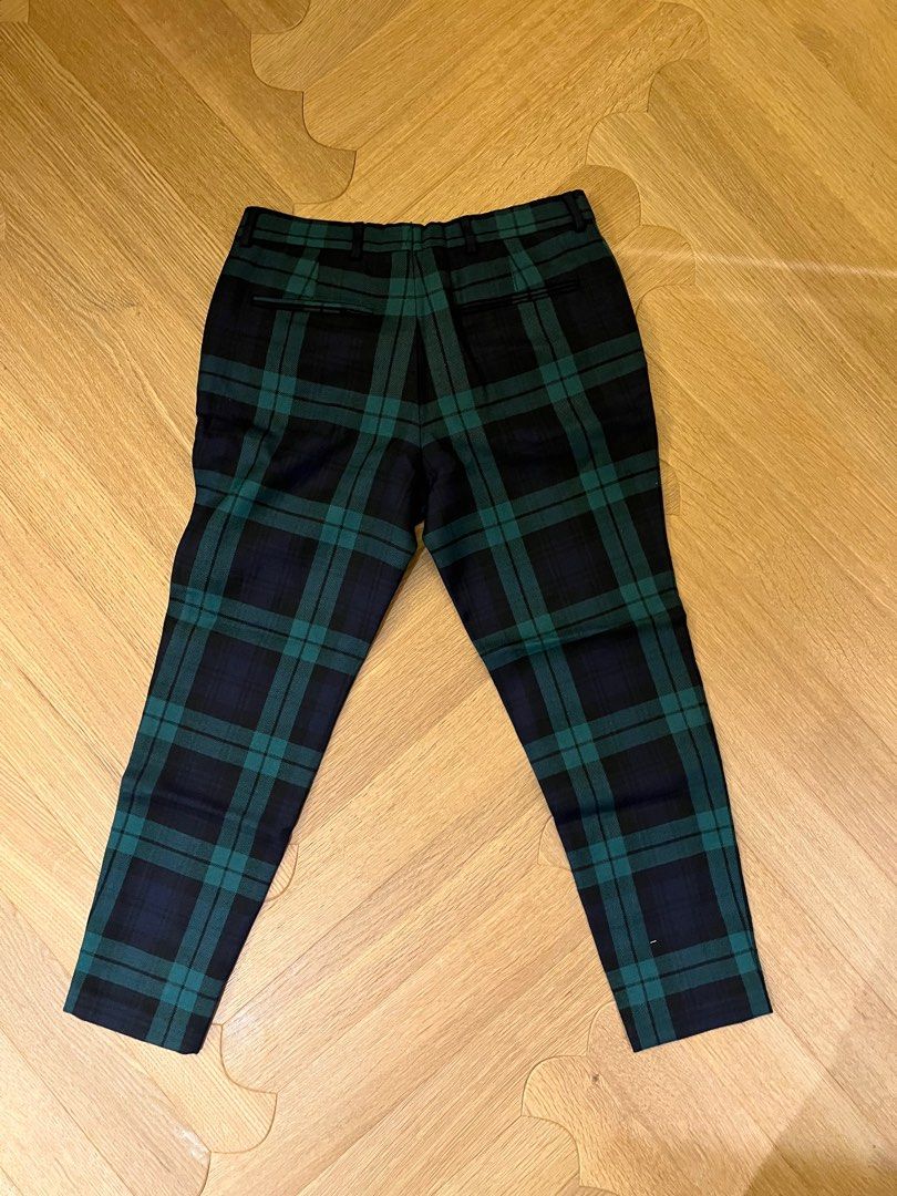 Valentino plaid pants clearance