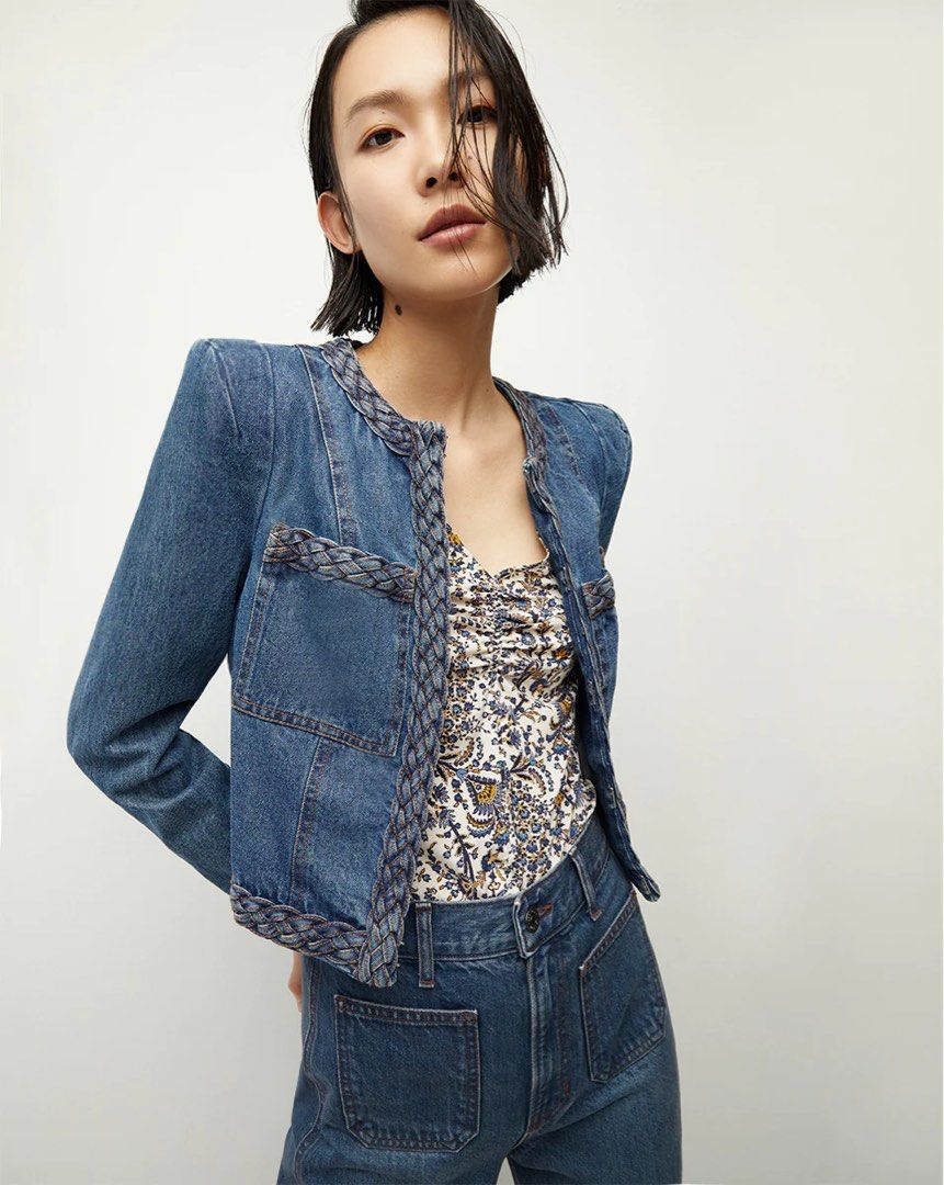 Veronica beard jean jacket hotsell