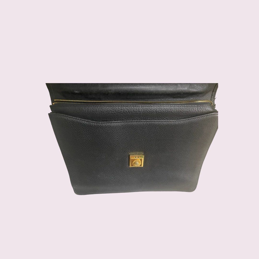 Versace Vintage Briefcase, Luxury, Bags & Wallets on Carousell
