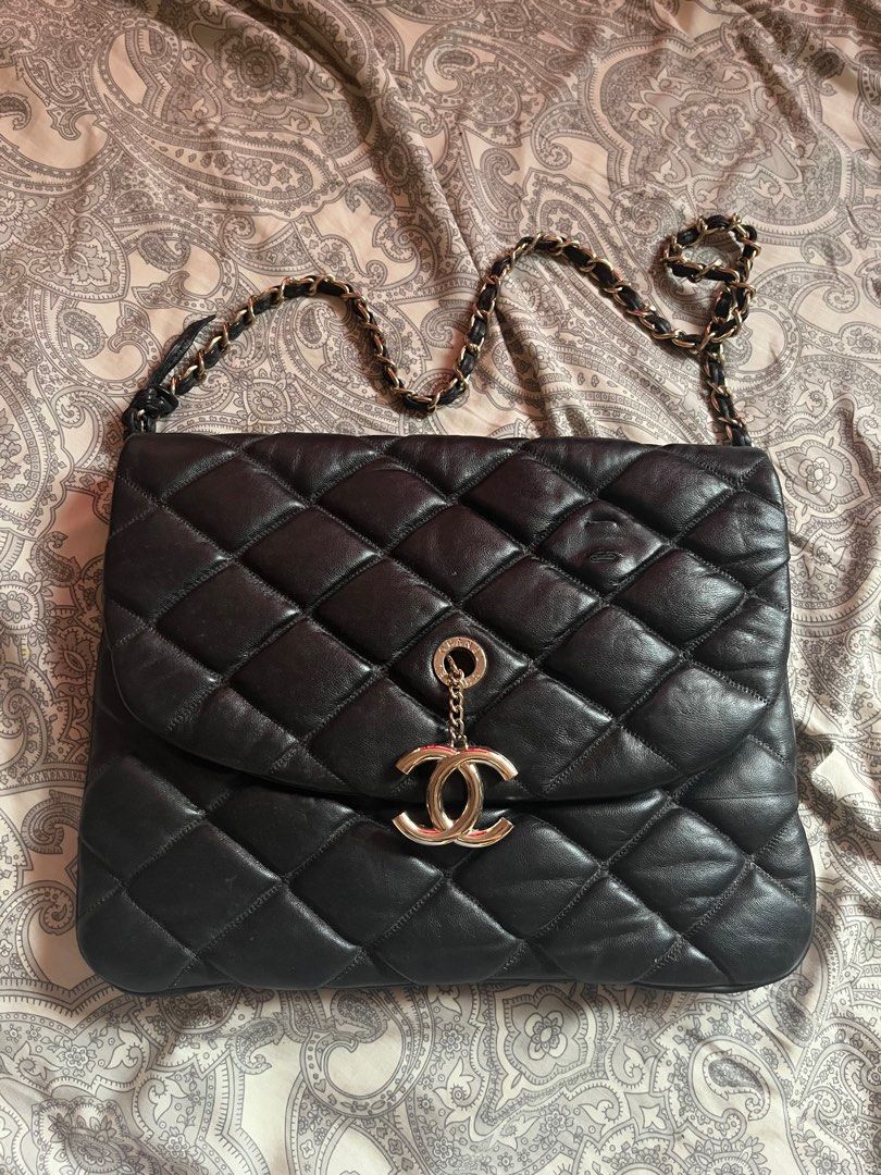 Vintage Chanel Handbag Shoulder Bag Clutch Bag, Luxury, Bags