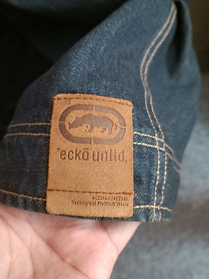 Vintage Ecko Marvel Denim Jacket on Carousell