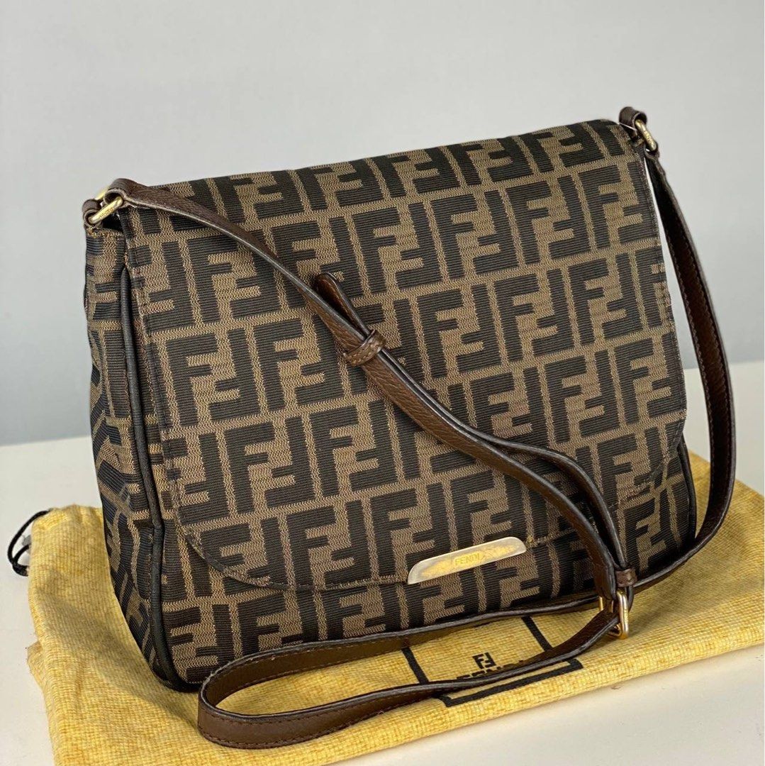 Authentic Fendi Zucca Mini Speedy Bag, Women's Fashion, Bags & Wallets,  Tote Bags on Carousell