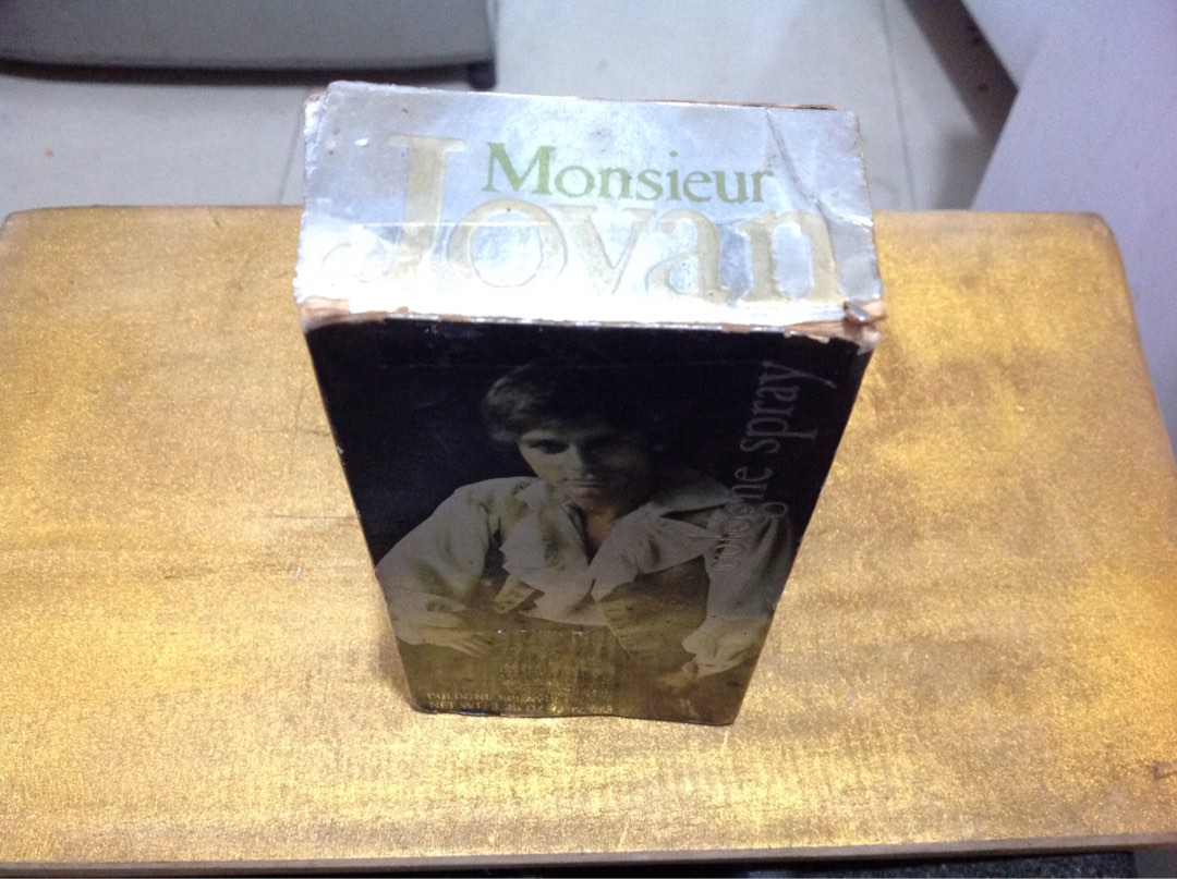 VINTAGE JOVAN MONSIEUR COLOGNE SPRAY 3.25oz.RARE