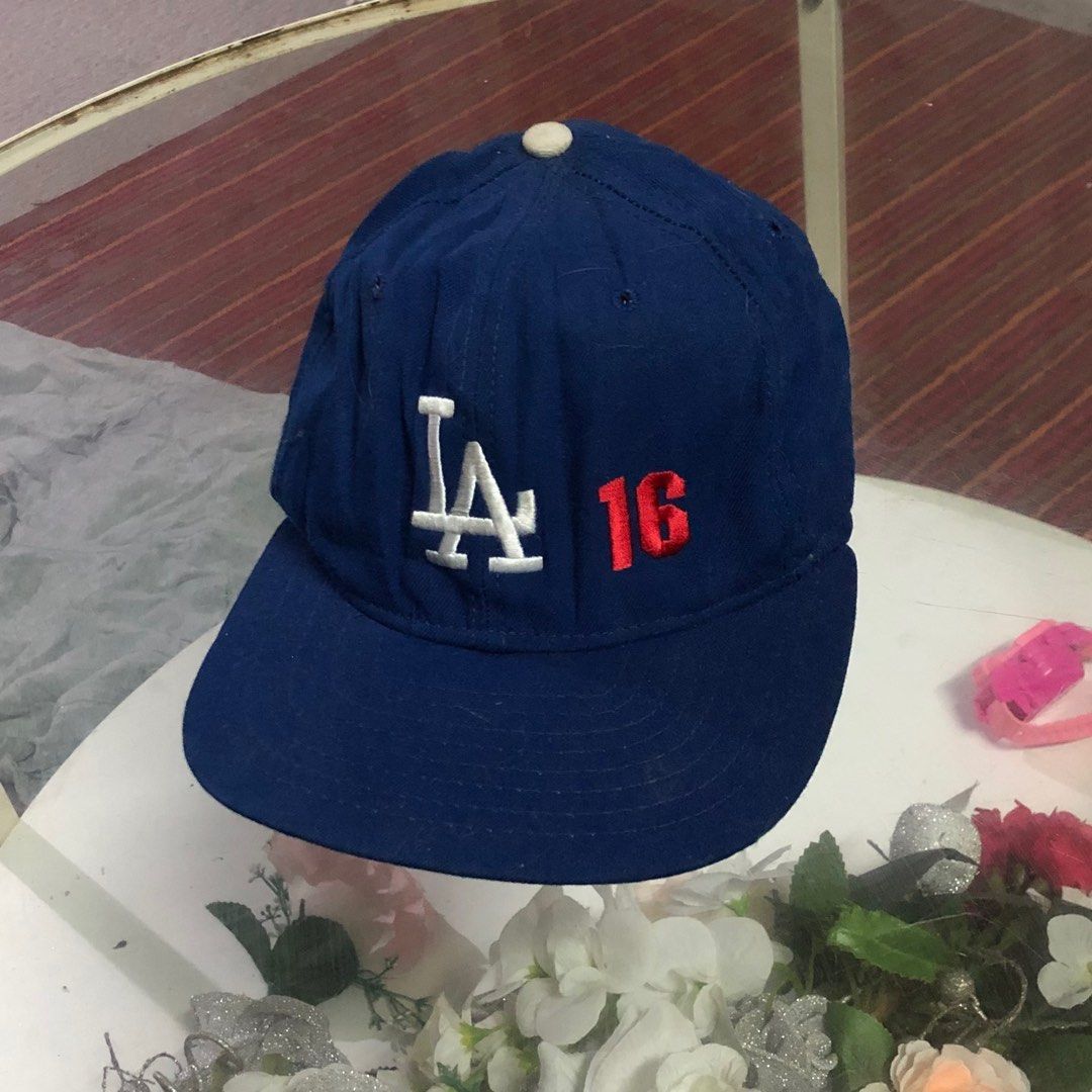Vintage MLB LA Dodgers Baseball Snap Back Hat Trucker Made in Usa