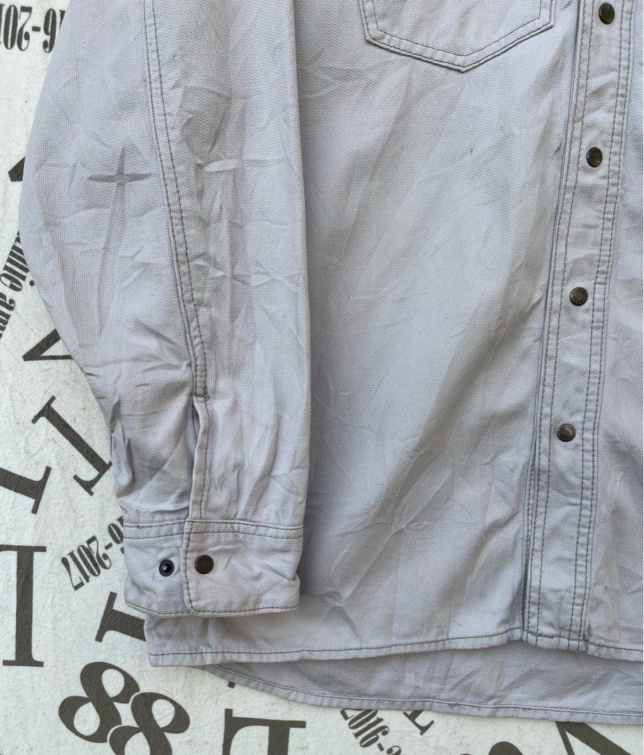 Vintage Snap On Tools Cotton Shirt/Jacket Snap Button, Men's Fashion