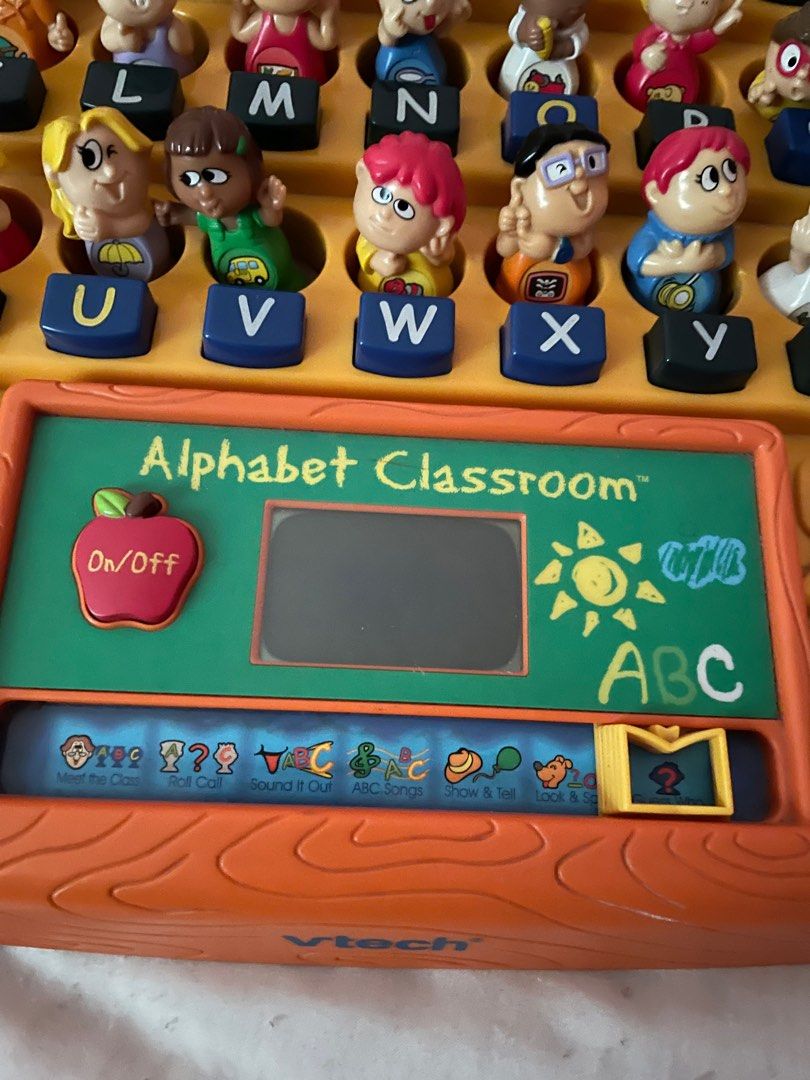 V Tech Alphabet Classroom Hobbies Toys Toys Games on Carousell