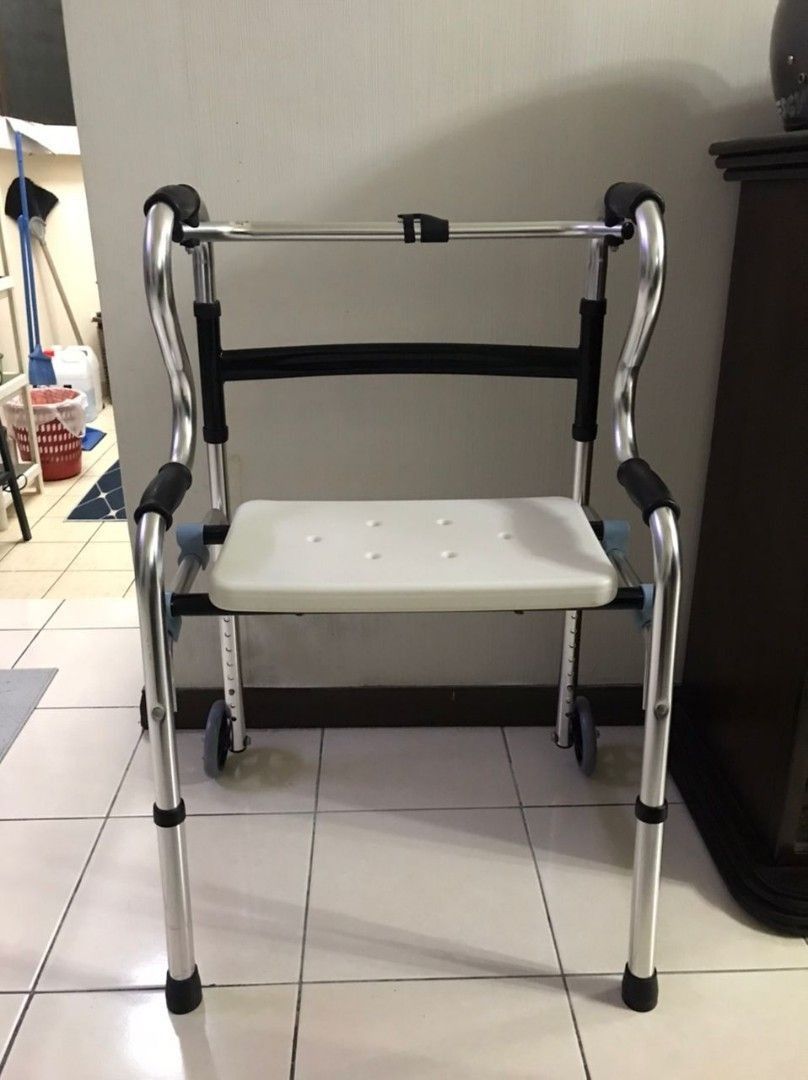 Walker Aid Frame Chair Medical Health Nutrition Assistive