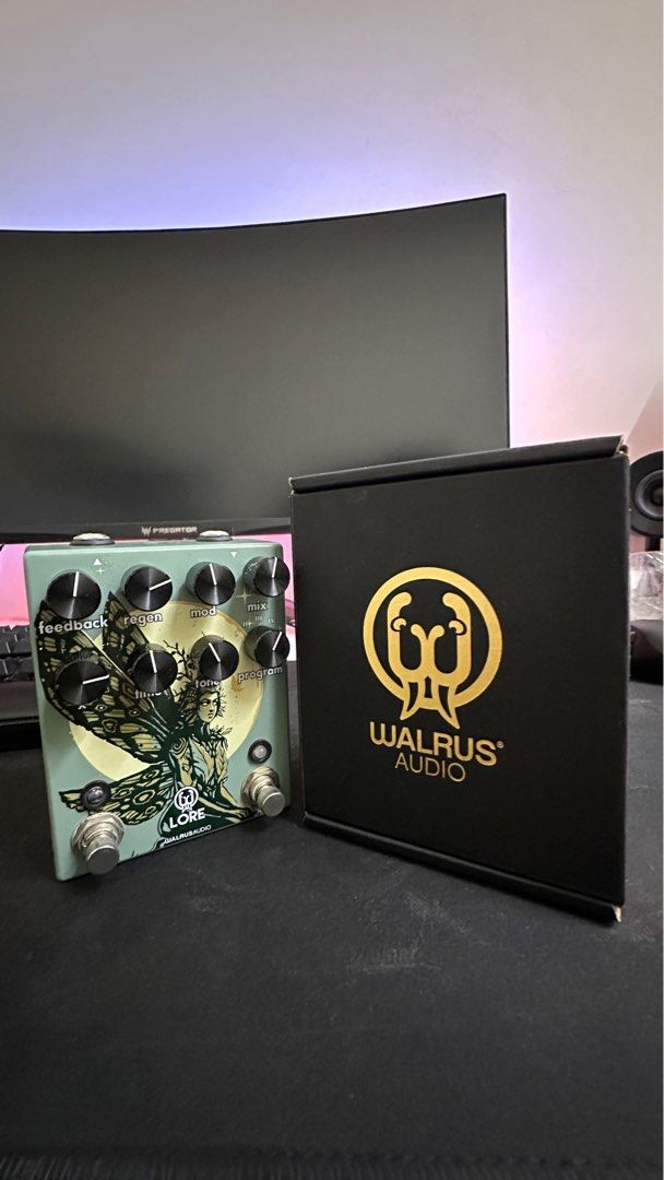 Walrus Audio Lore Reverb Pedal, Hobbies & Toys, Music & Media, Music