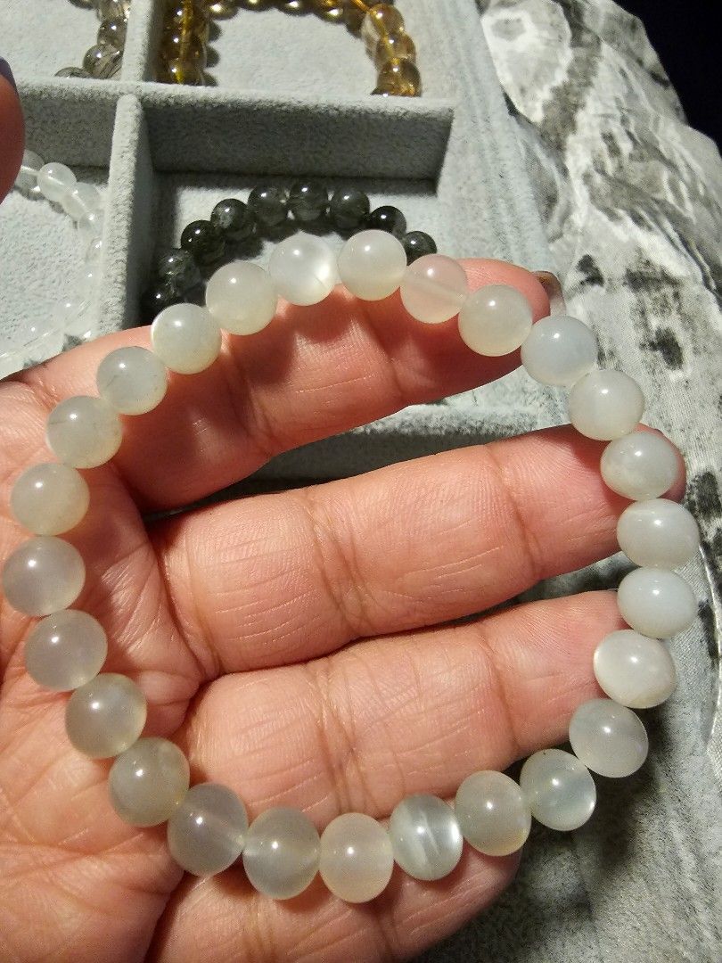 White moonstone clearance