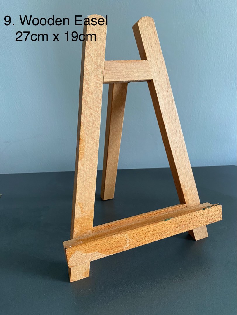 Wooden Easel Stand, Furniture & Home Living, Home Decor, Frames