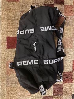 Supreme Duffle Bag FW17 Black Original & Fake 