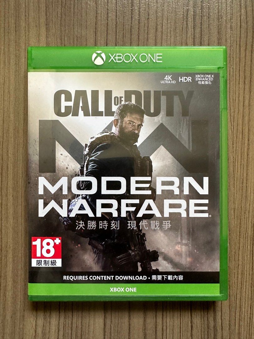 Xbox One SX Call Of Duty Modern Warfare Video Gaming Video Games