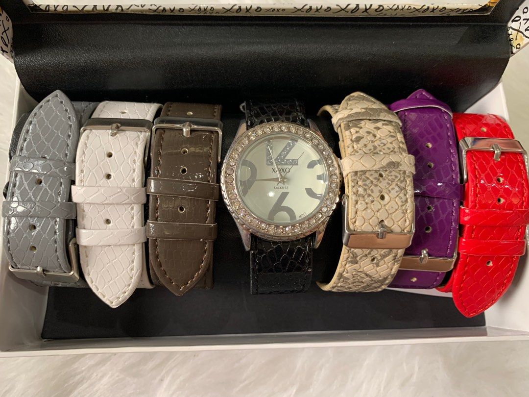 Xoxo discount watch set