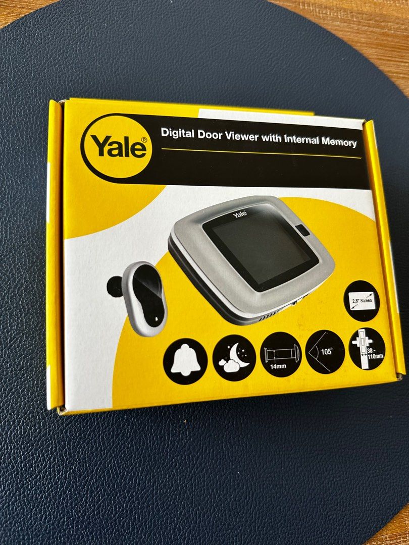 Yale Digital Door Viewer BNIB for sale, Furniture & Home Living