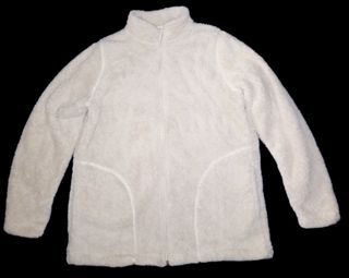 Fluffy Yarn Fleece Full-Zip Jacket