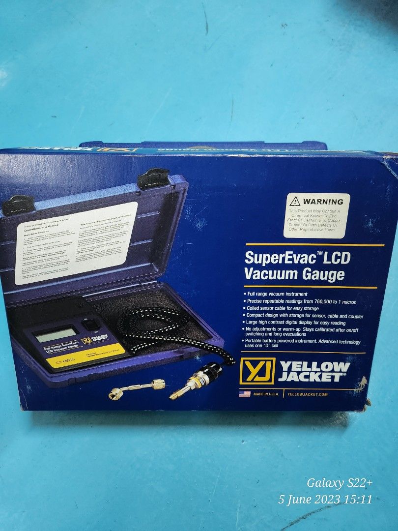 Yellow Jacket Vacuum Gauge, TV & Home Appliances, Air Conditioners